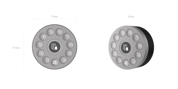 CS-DL01CP-BT (A0) EZVIZ Smart Lock - Image 2