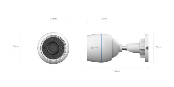 CS-H3c Color Wi-Fi Smart Home Camera - Image 2