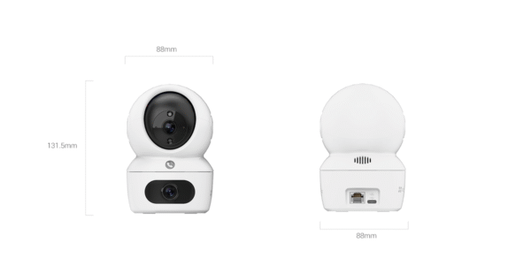 CS-H7c (44WF,W2) Dual-Lens Pan & Tilt Wi-Fi Camera - Image 2
