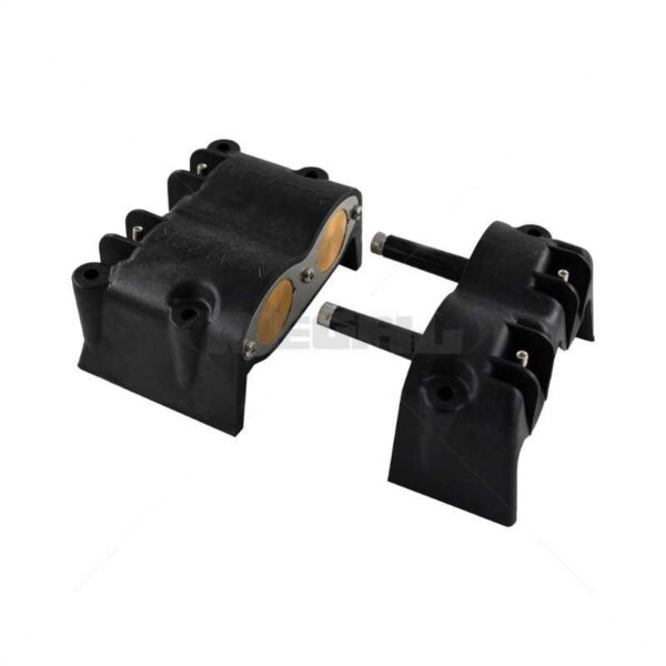 Nemtek Fence Accessories Sliding Gate Contact / In-Line Brass