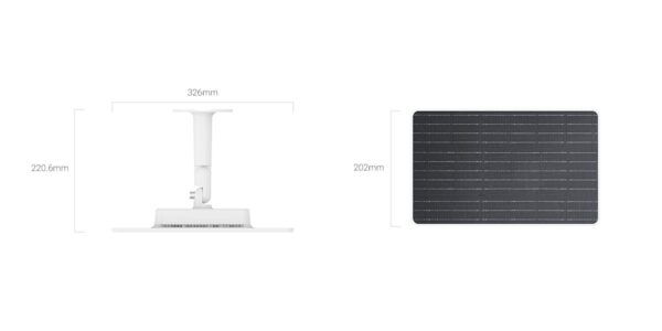 EZVIZ CS-PBC 12W Solar Panel - Image 2