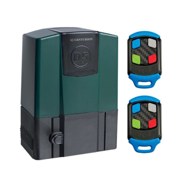 Centurion Gate MotorD5V5 EVO 12V (500Kg) Incl 2 x 4 Button Nova Tx
