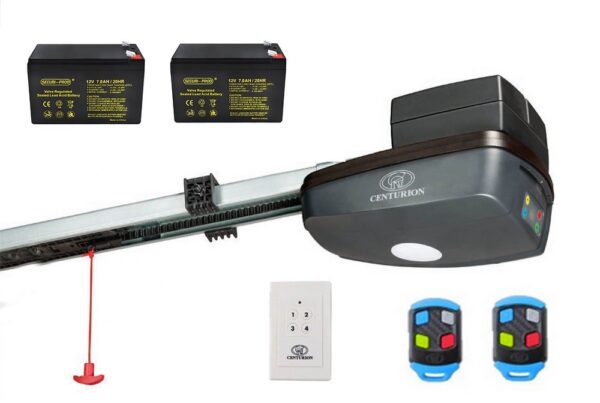 Centurion Garage Door Motor SDO4 SMARTT12 1200N Sect Kit 2xTx4WCon