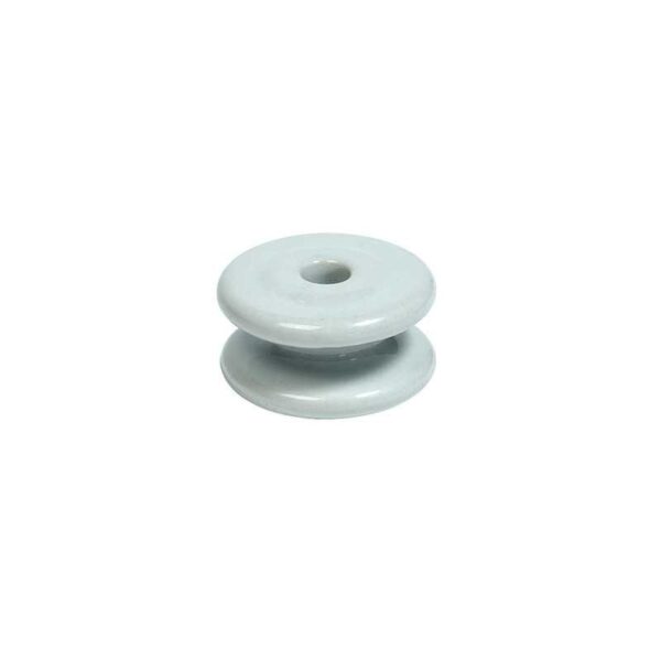 Nemtek Fence Accessories  Insulator - Porcelain Bobbin Large Fireproof