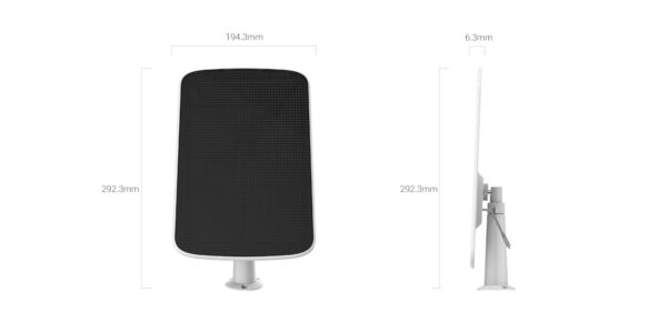 EZVIZ-Solar Charging Panel - E (6W) - Image 2